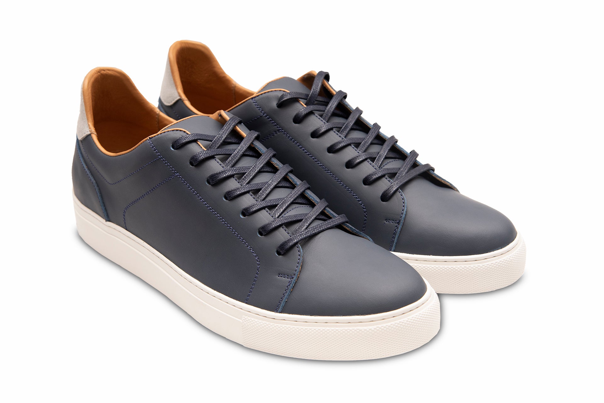 Brunello Sneakers Blue Leather