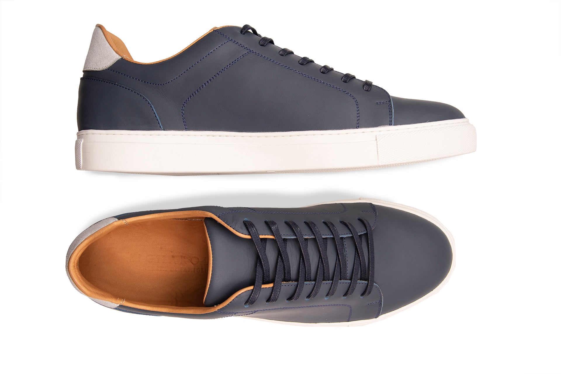 Brunello Sneakers Blue Leather