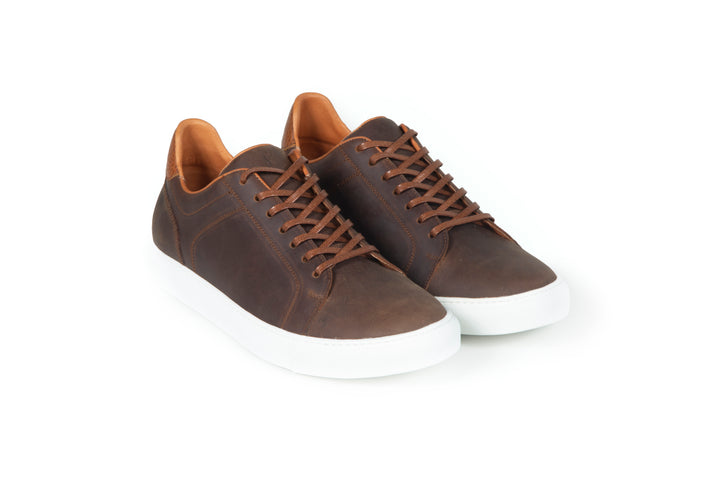 Brunello Sneakers Brown Leather