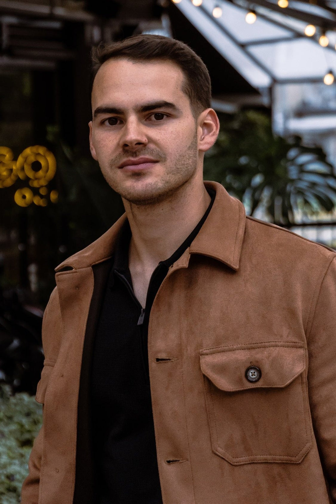 Honey Suede Overshirt