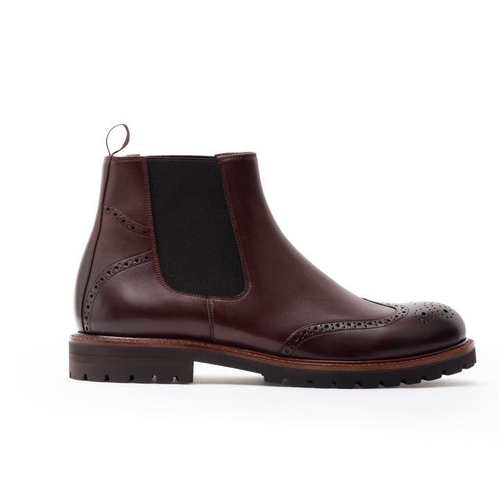 Positano Chelsea Boots Red Wine