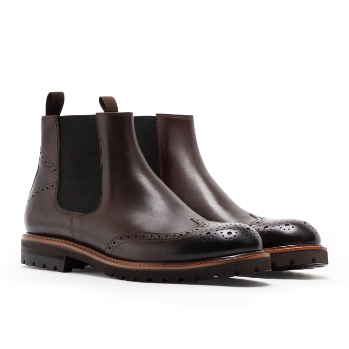 Positano Chelsea Boots Coffee