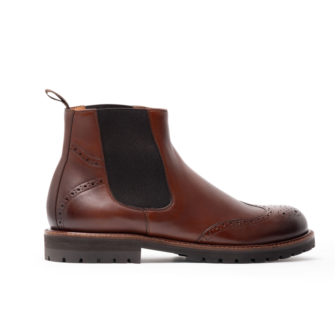 Positano Chelsea Boots Cognac