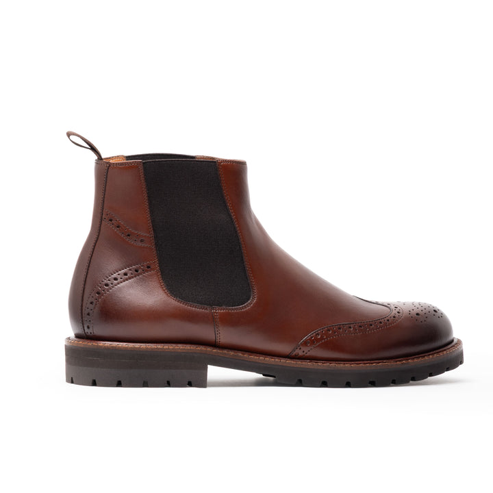 Positano Chelsea Boots Cognac
