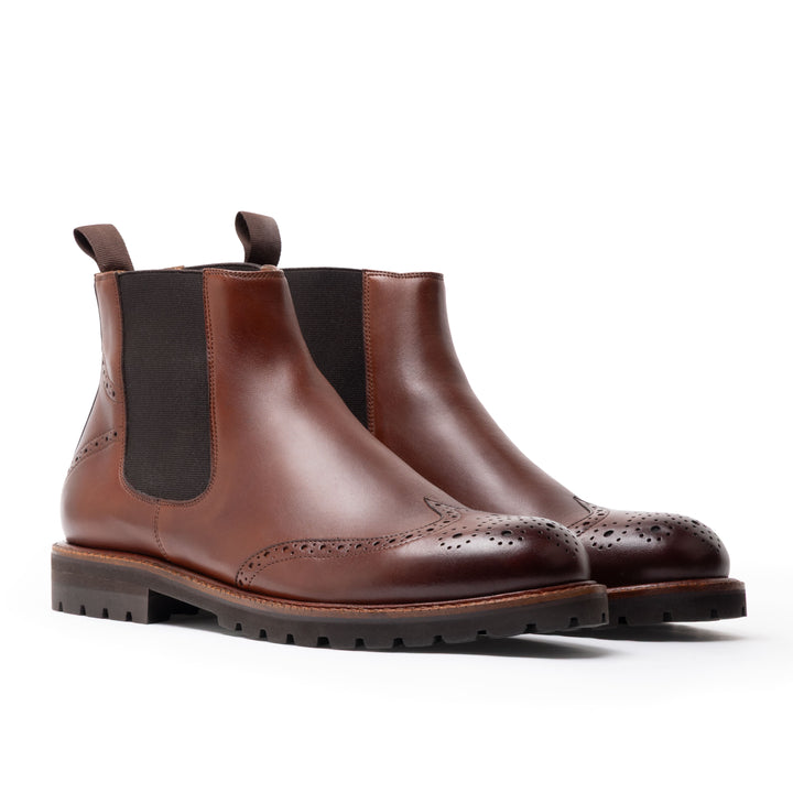 Positano Chelsea Boots Cognac