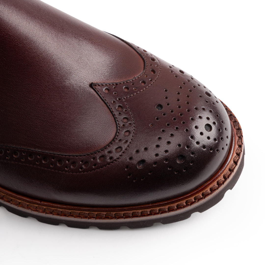Positano Chelsea Boots Red Wine