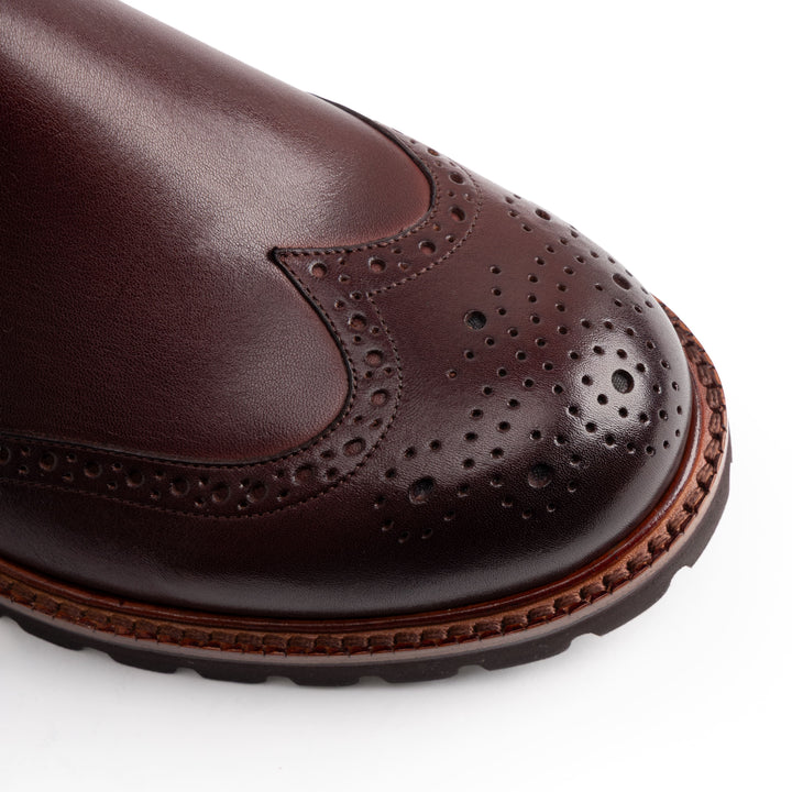 Positano Chelsea Boots Red Wine