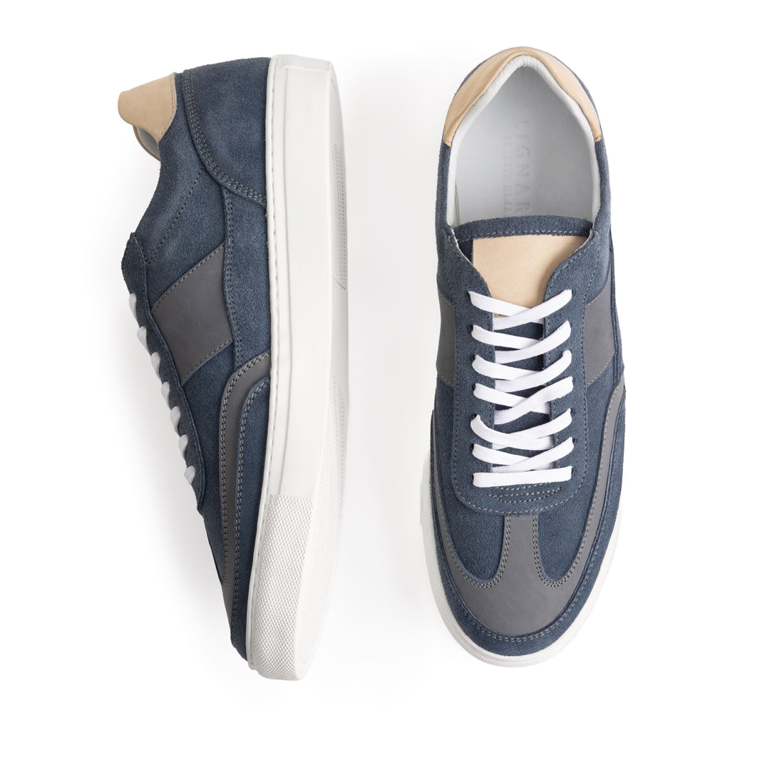 Gio Sneakers Blue Suede