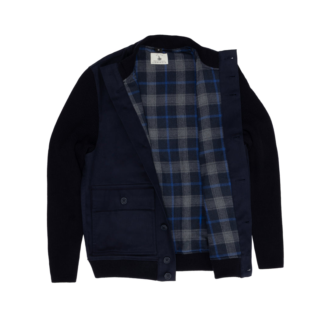 Blue jacket