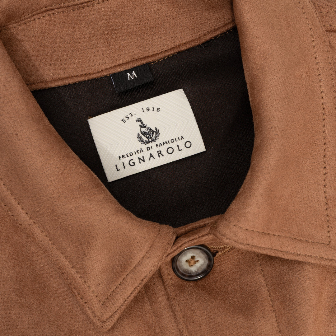 Honey Suede Overshirt