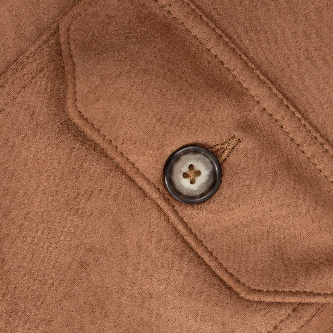 Honey Suede Overshirt