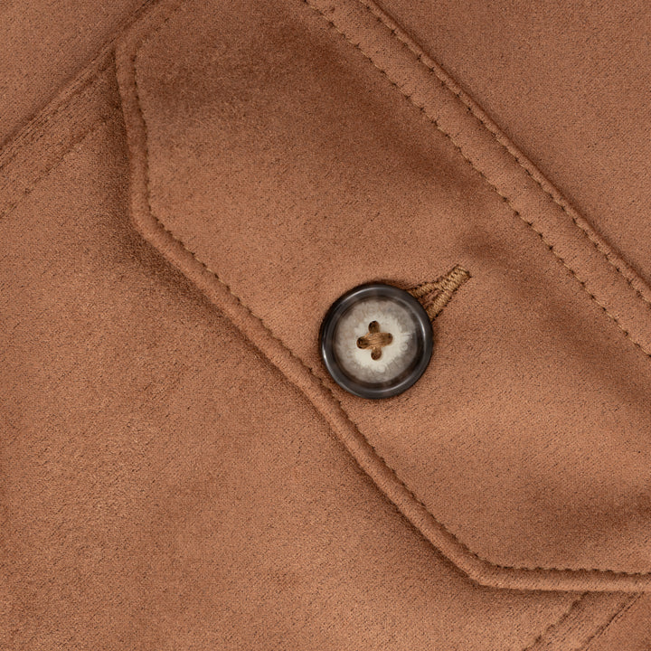 Honey Suede Overshirt