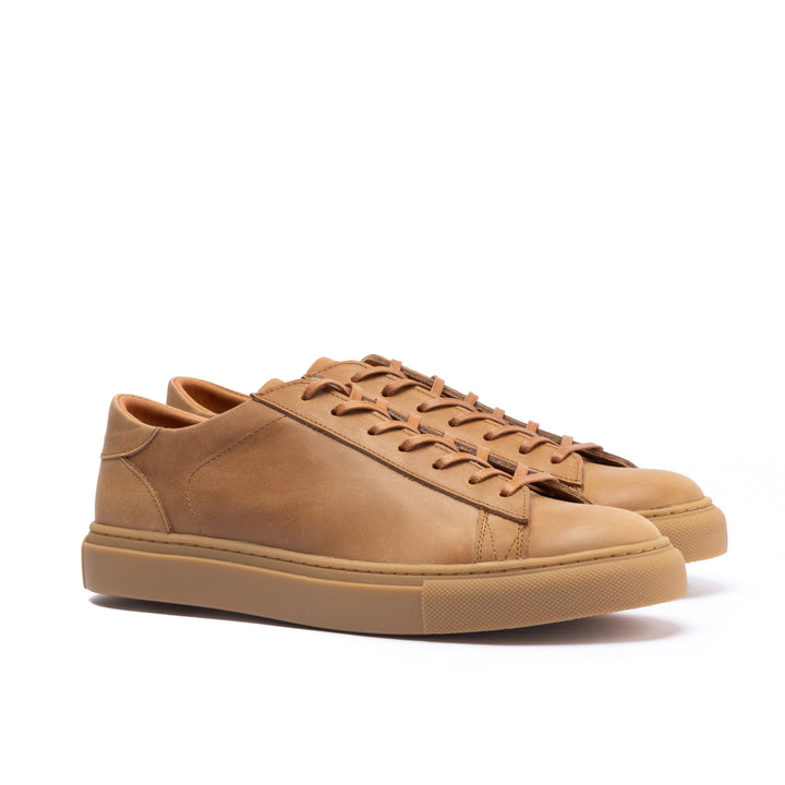 Verona Honey Leather Sneakers