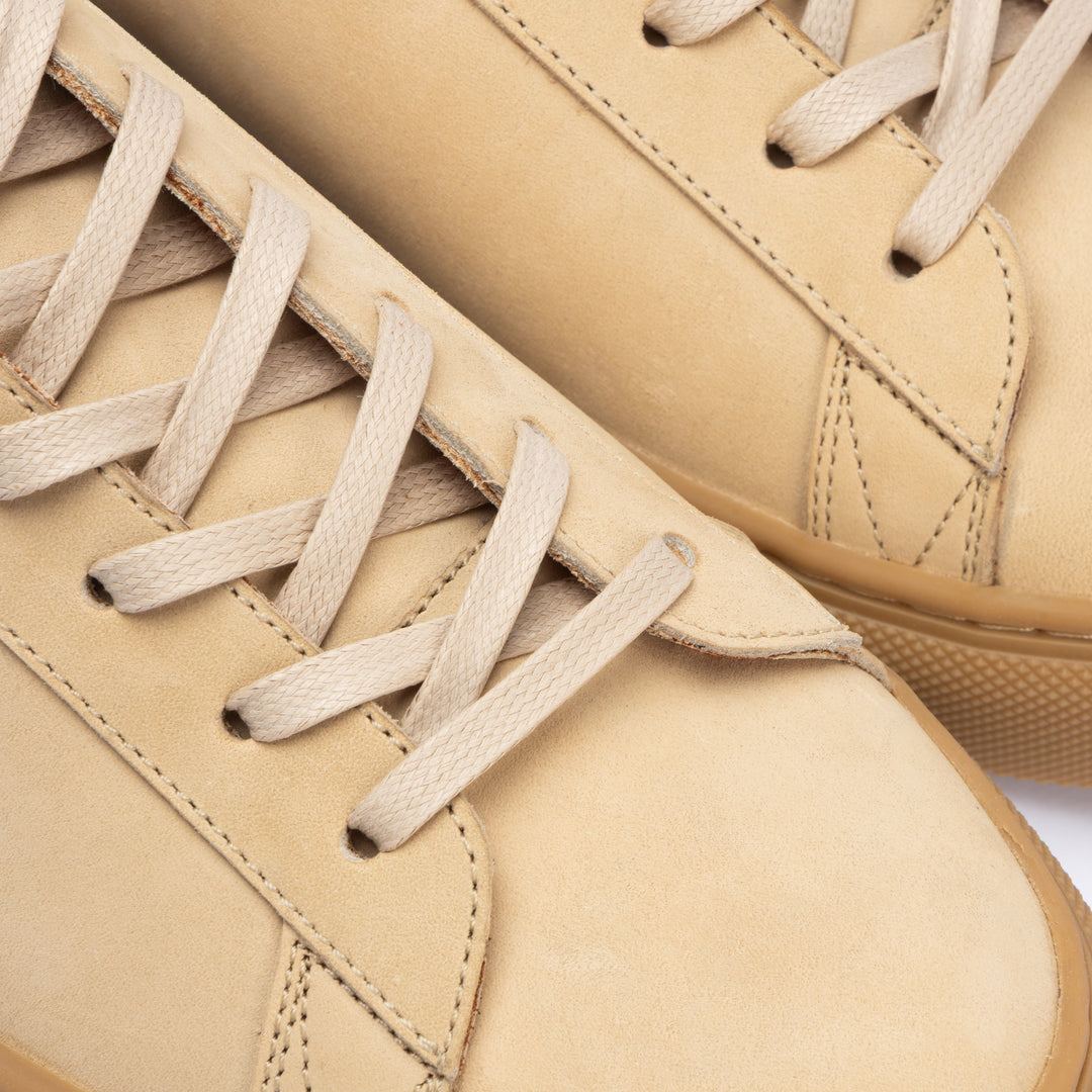 Verona Nobuck Beige Sneaker