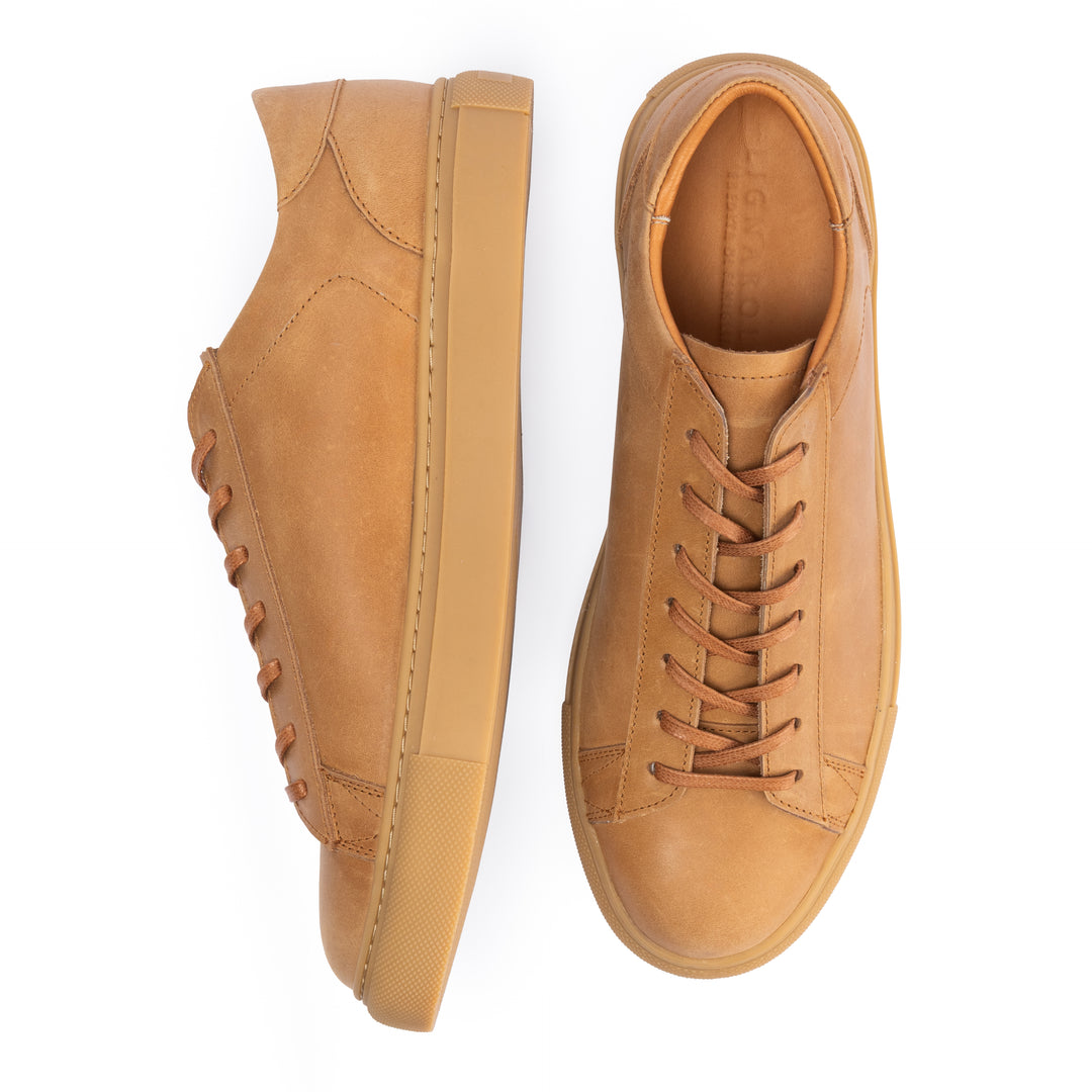Verona Honey Leather Sneakers