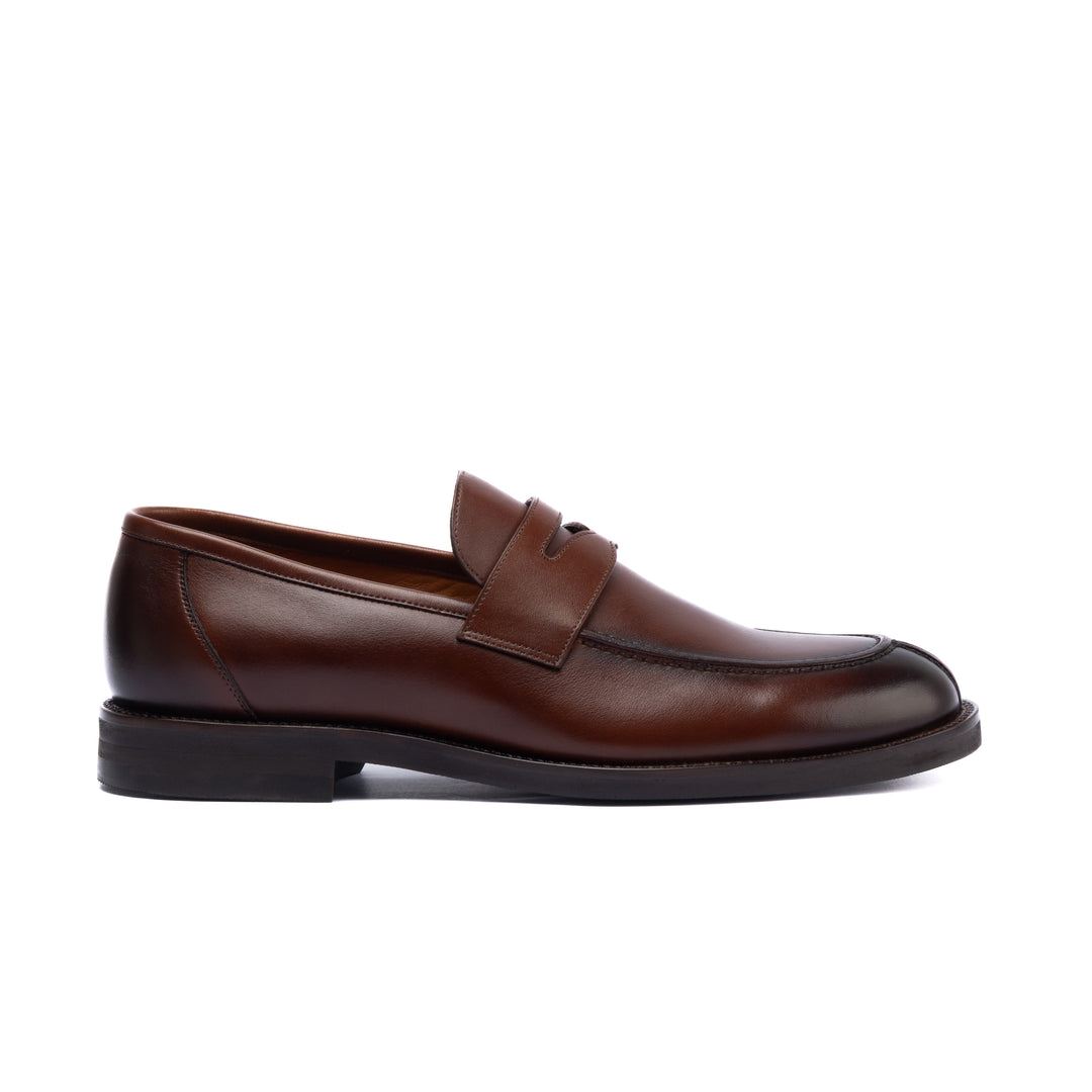 The Roma Penny Loafer - Cognac