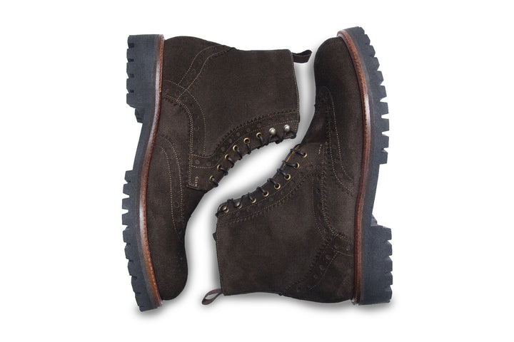 San Gimignano Derby Boots Dark Brown