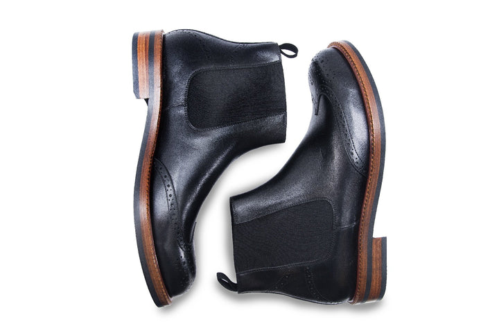 Positano Chelsea Boots Black