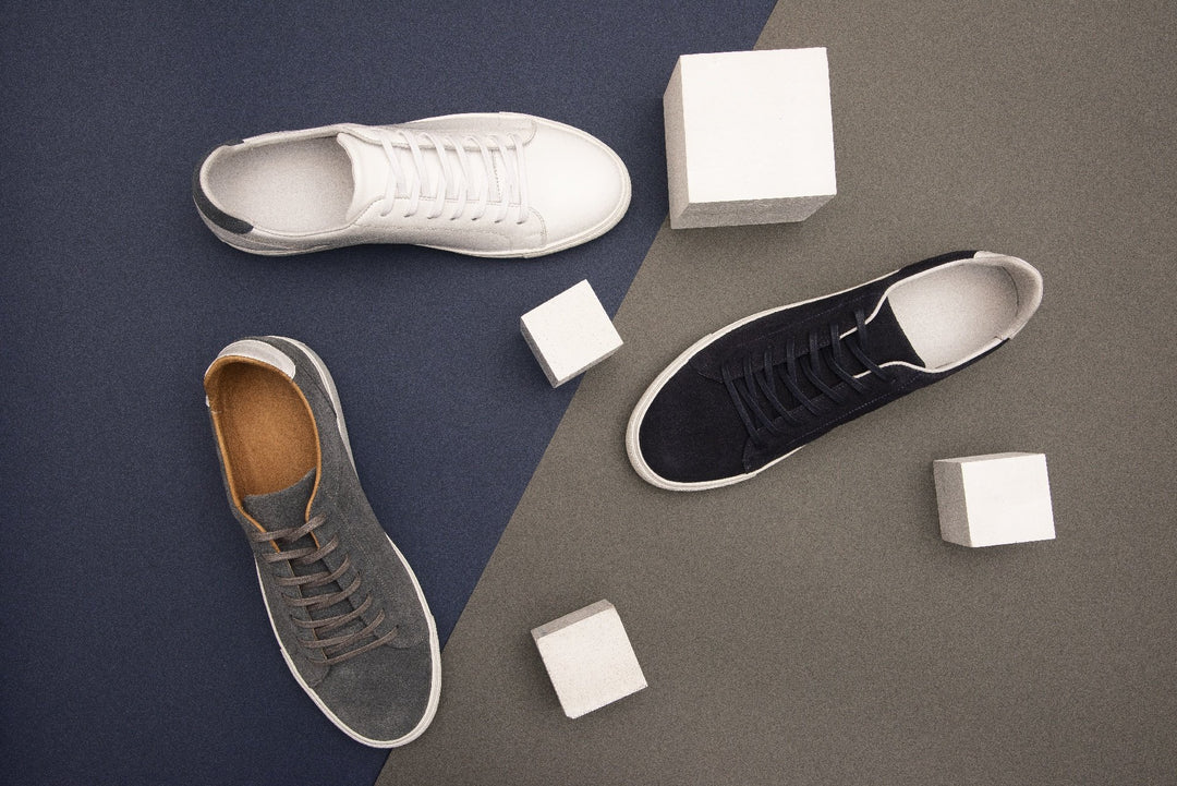 Brunello Blue Suede Sneakers